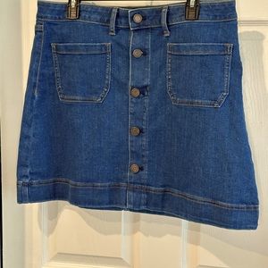 Lauren Conrad size 14 denim skirt. NWOT, never worn